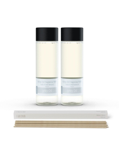 Janzen Home Fragrance Refill Grey 04 2-pack Incl. Gratis Sticks - 2x200ml