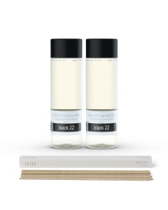 Janzen Home Fragrance Refill Black 22 2-pack Incl. Gratis Sticks - 2x200ml