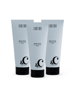 Janzen Shower Scrub &C Musk Jasmine & Joy 3-pack - 3x200ml