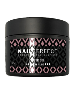NailPerfect Fiber Gel Dark Nude - 45gr