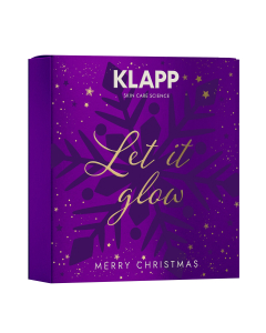 KLAPP Adventskalender Let it Glow 24 dagen luxe huidverzorging kerstcadeau