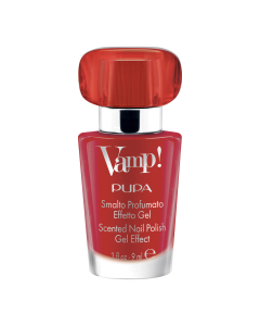 Pupa Vamp! Scented Nail Polish Red Fragrance 203 Sensual Red – perfumowany lakier do paznokci