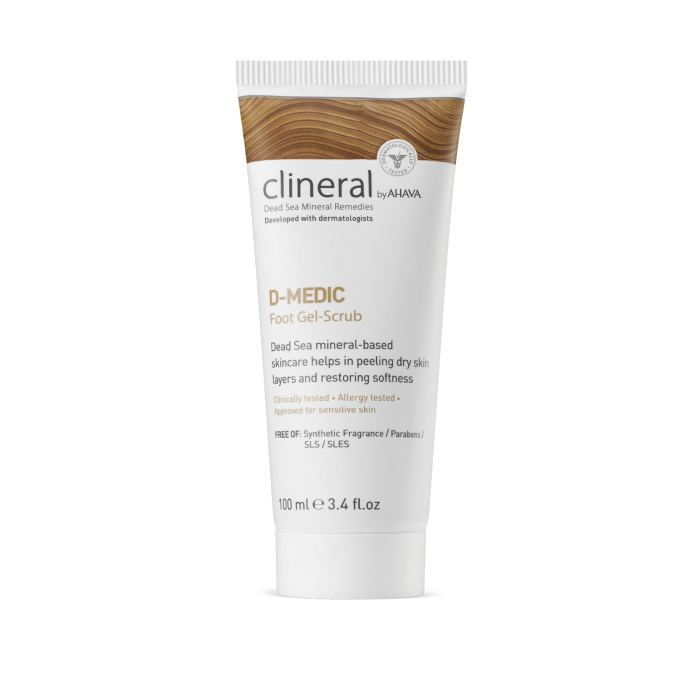 AHAVA Clineral D-MEDIC Foot Gel-Scrub - 100ml