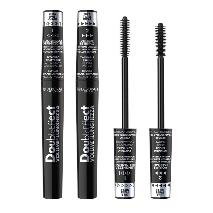 Deborah Milano Double Effect Mascara Black