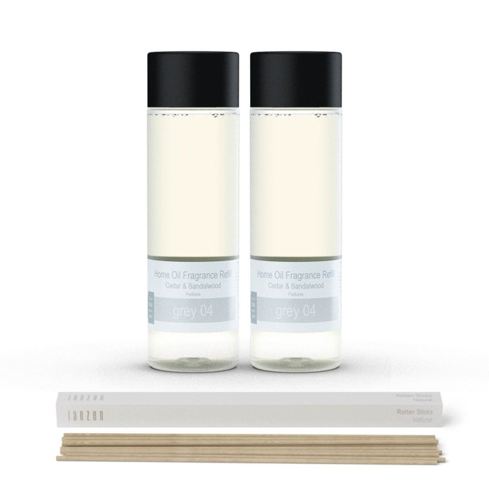 Janzen Home Fragrance Refill Grey 04 2-pack - 2x200ml