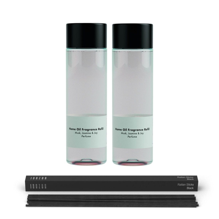 Janzen Home Fragrance Refill &C Musk Jasmine & Joy 2-pack - 2x200ml