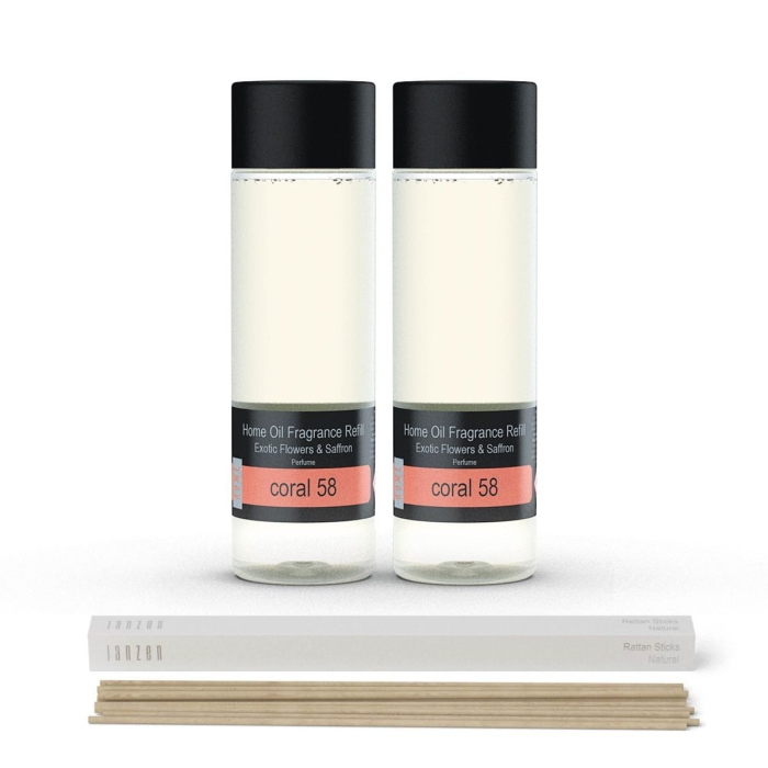 Janzen Home Fragrance Refill Coral 58 2-pack - 2x200ml