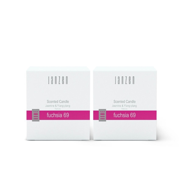 Janzen Scented Candle Fuchsia 69 2-pack