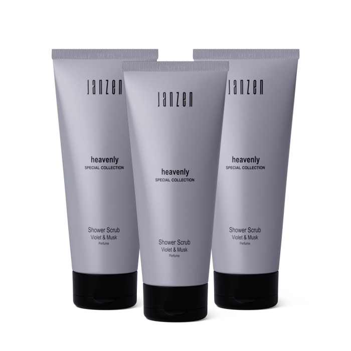 Janzen Shower Scrub Heavenly 3-pack - 3x200ml