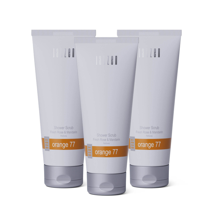 Janzen Shower Scrub Orange 77 3-pack - 3x200ml