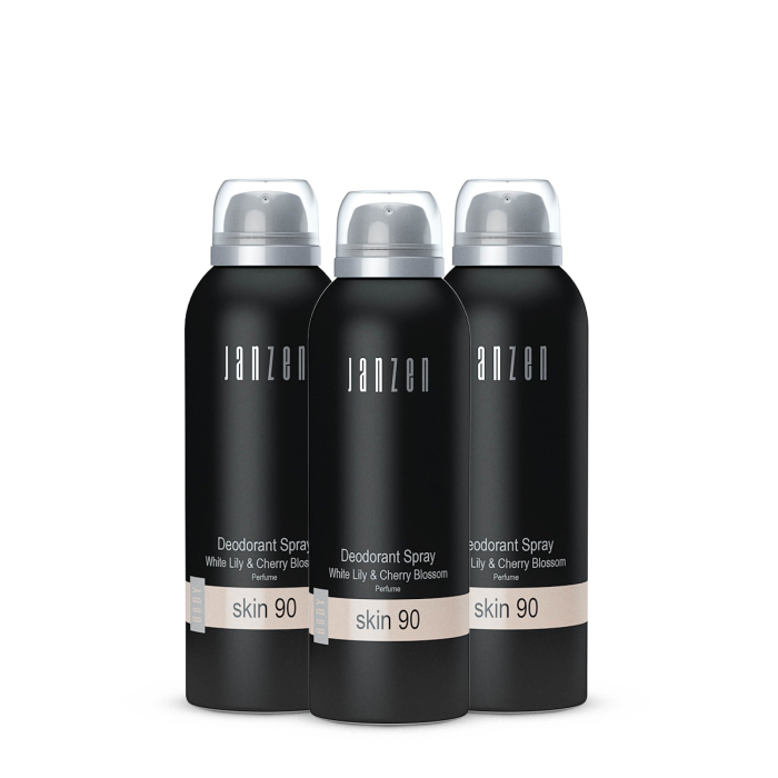 Janzen Deodorant Spray Skin 90 3-pack - 3x150ml