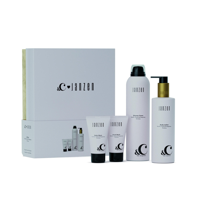Janzen Gift Set &C Vanilla Peach & Happiness