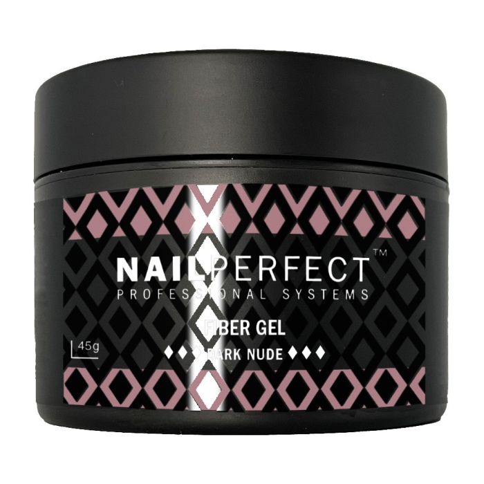 NailPerfect Fiber Gel Dark Nude - 45gr