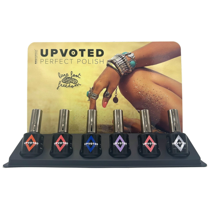 NailPerfect UPVOTED Bare Foot Freedom Collection - 6 pcs