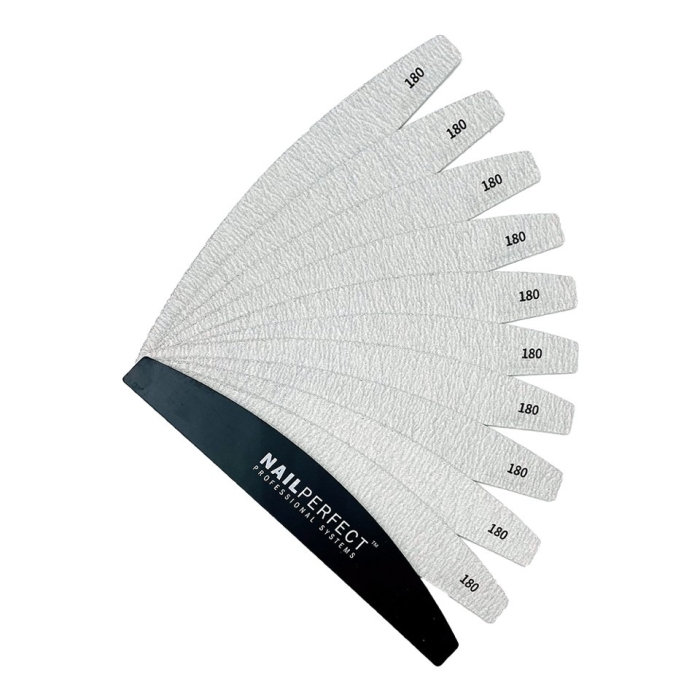 NailPerfect 180# Hygiene Files 10pcs + Core