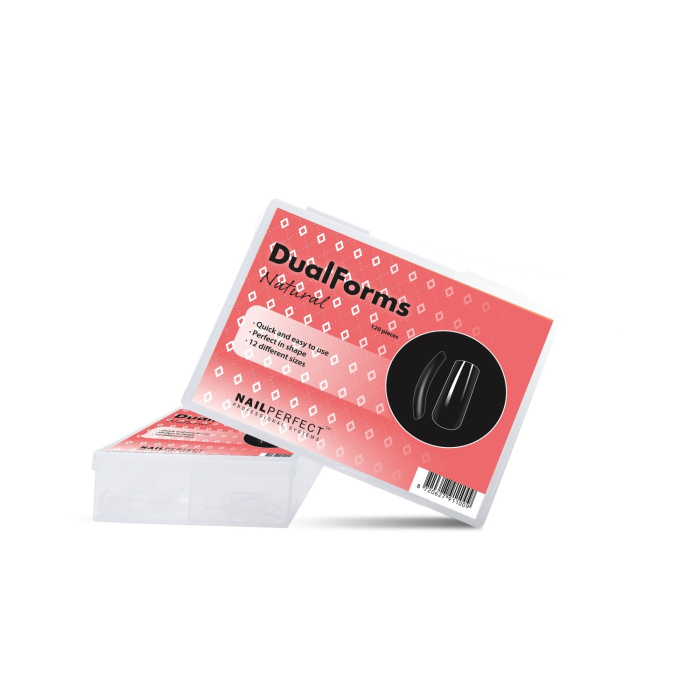 NailPerfect Dual Forms Natural - 120 sztuk