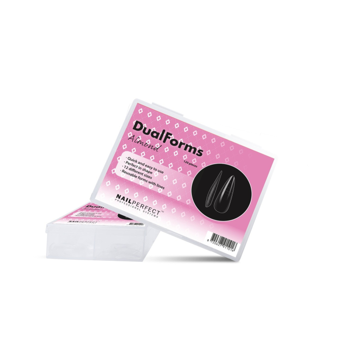 NailPerfect Dual Forms Almond - 120 sztuk