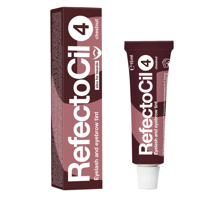 Refectocil Eyelash And Eyebrow Tint 4 Chestnut - 15ml