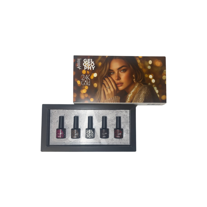 Astonishing Gelosophy 24K Gold Collection Kit - 5 szt
