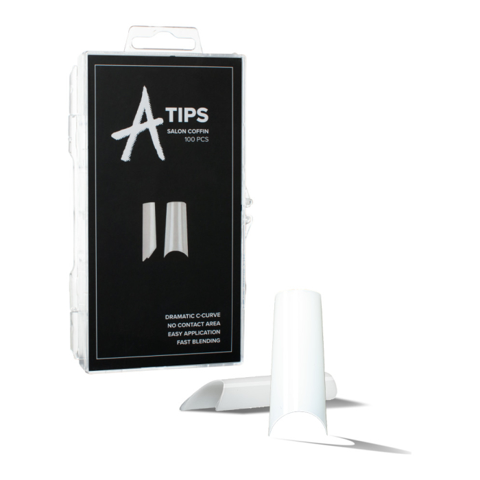 Astonishing Gelosophy Salon Coffin Tips - 100 szt