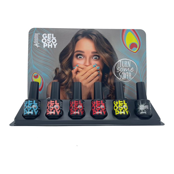 Astonishing Gelosophy Turn some Heads Display - 6 szt